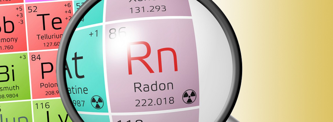 graphic of radon element in chart